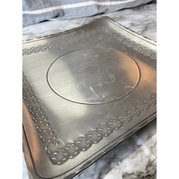 Vintage Norwegian Metal Tray - Picture 2 of 5